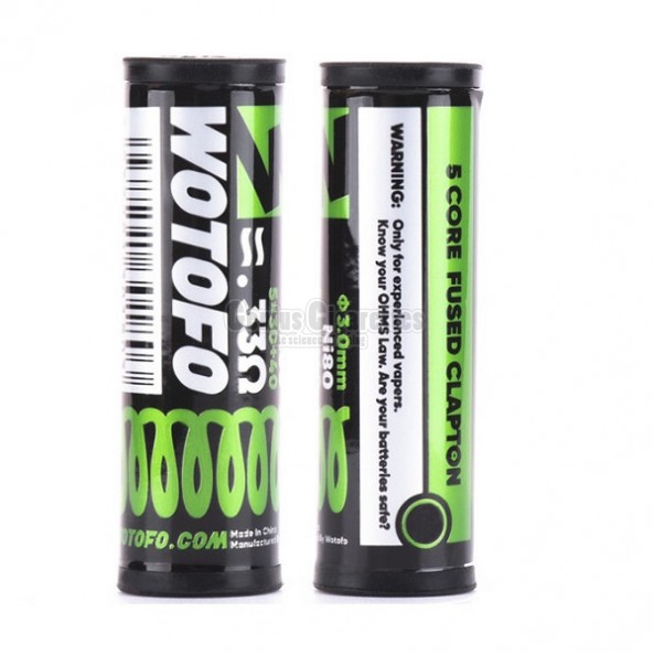 Wotofo 5 Core Fused Clapton N80 0.33ohm